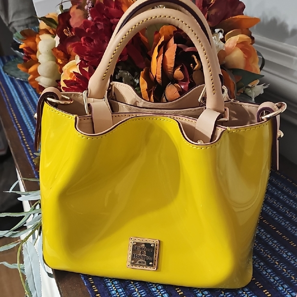 Dooney & Bourke Handbags - Dooney & Bourke Vibrant Yellow Tote